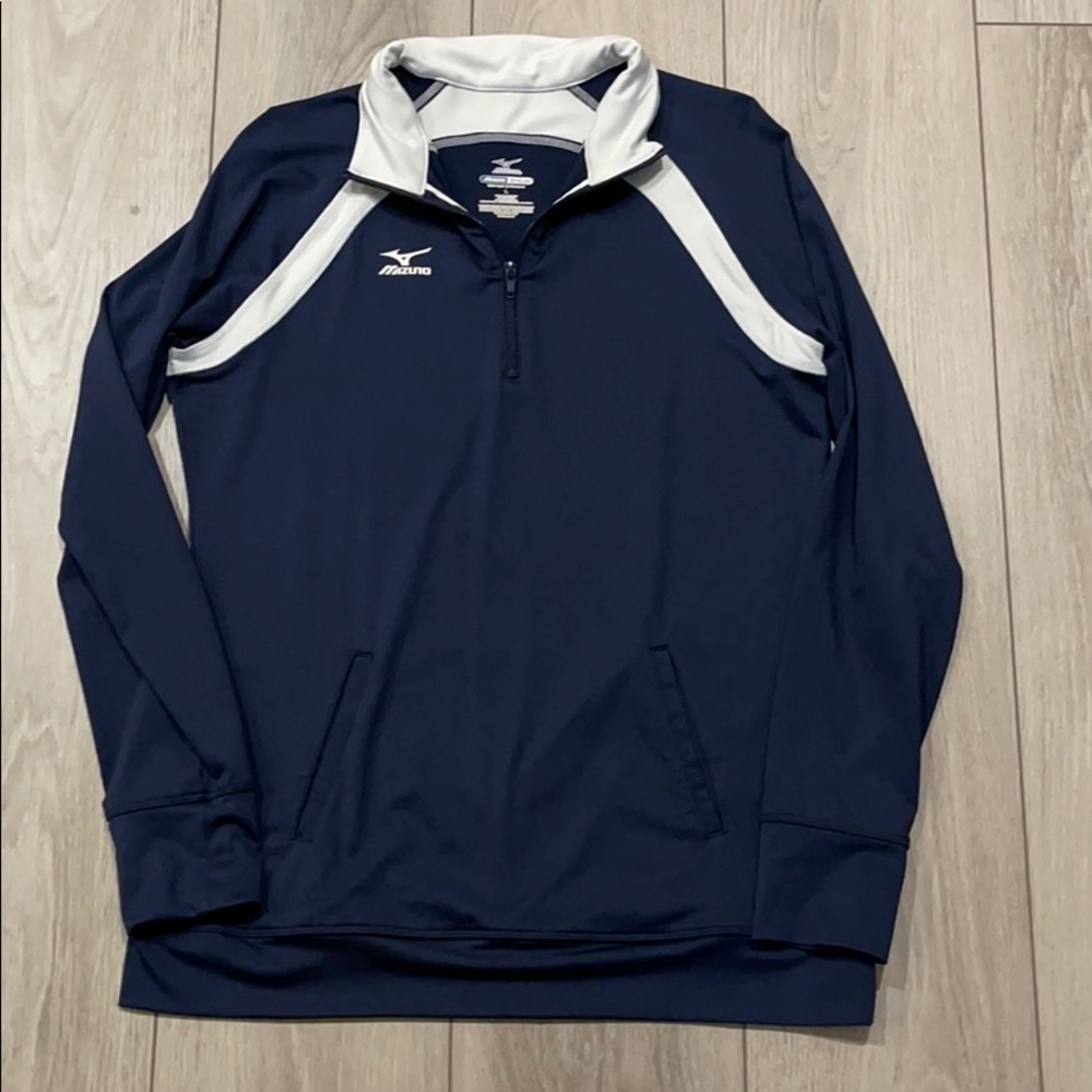 MIZUNO NAVY BLUE DRYLITE LIGHTWEIGHT PERFORMANCE